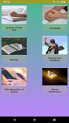 Prayer android App screenshot 1